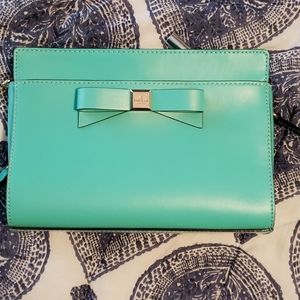 Kate Spade teal cross body purse